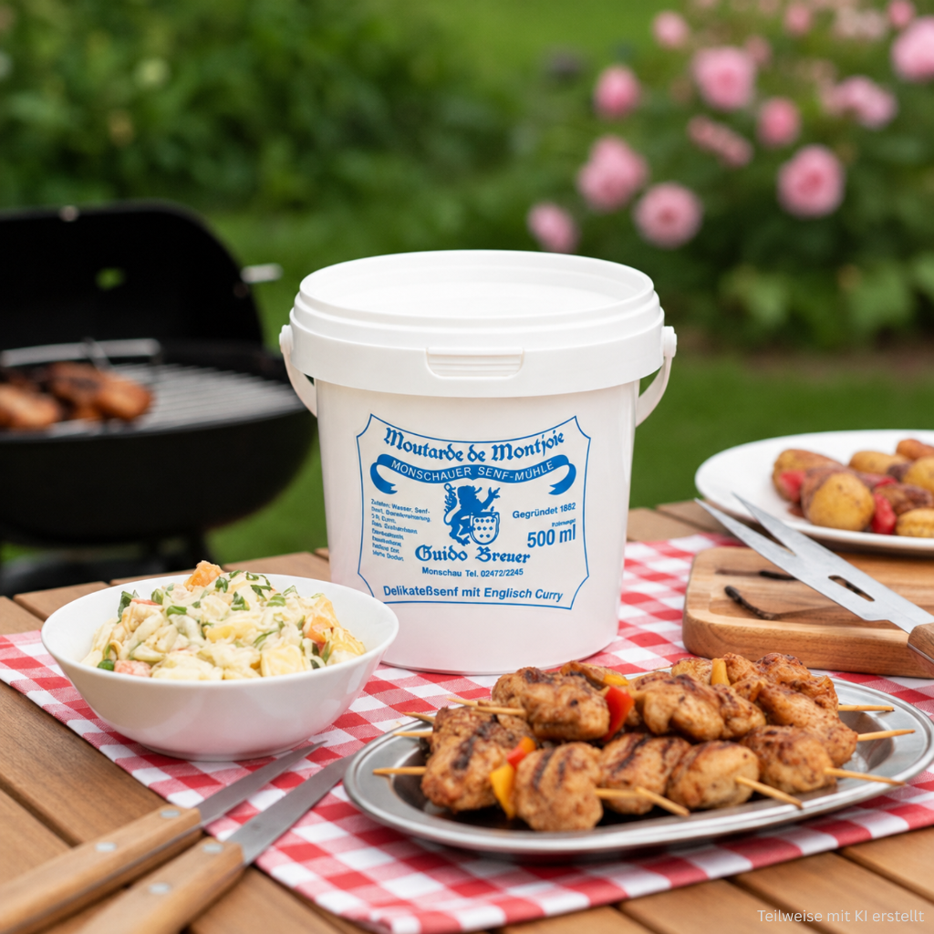Englisch Curry Senf - Monschauer Senf - 500 ml