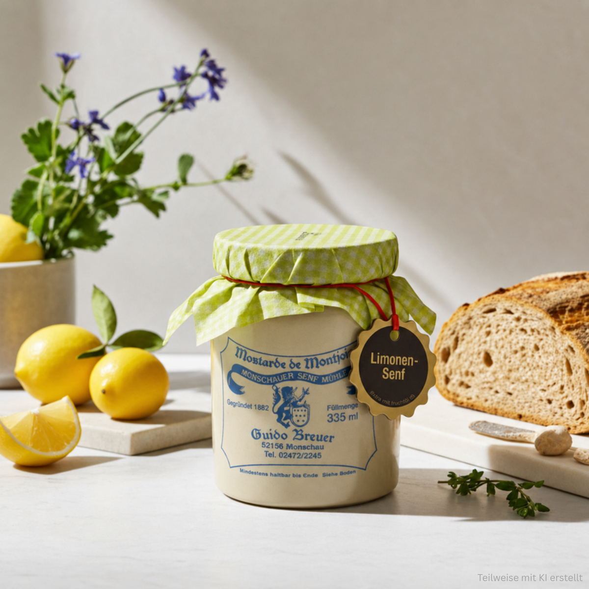 Limonen-Senf - Monschauer Senf - 335 ml