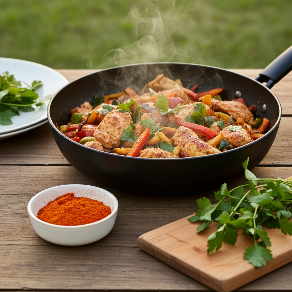 Poulet (préparation aux épices)