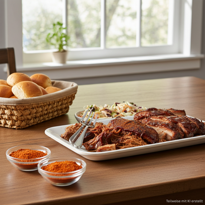 barbecue grill (seasoning preparation)