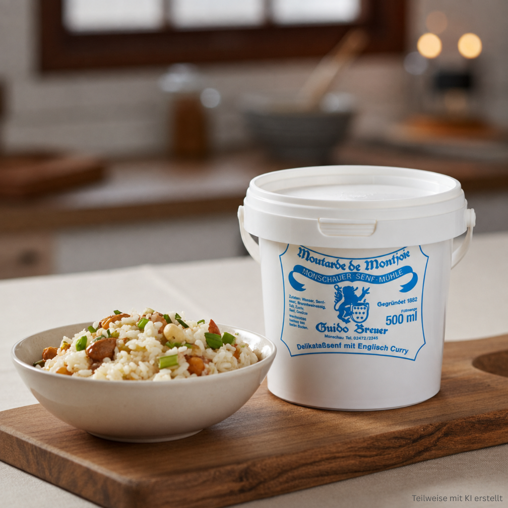 Englisch Curry Senf - Monschauer Senf - 500 ml
