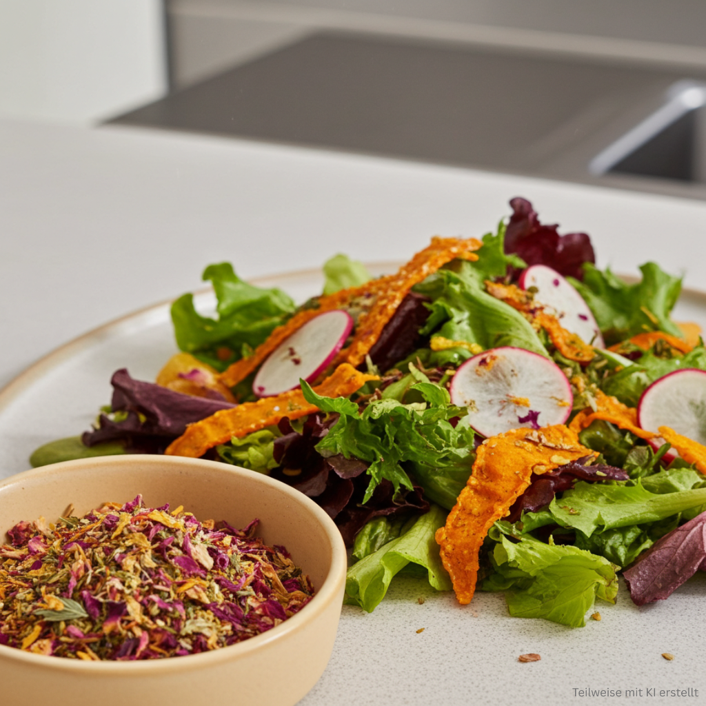 flower mixture for salad (spice mixture)