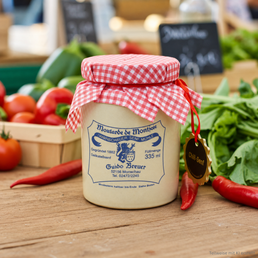 Chili-Senf - Monschauer Senf - 335 ml