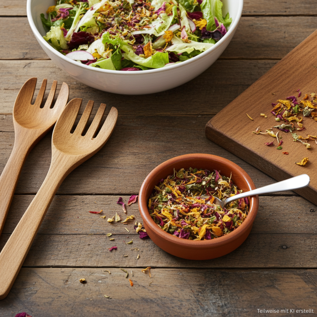 flower mixture for salad (spice mixture)