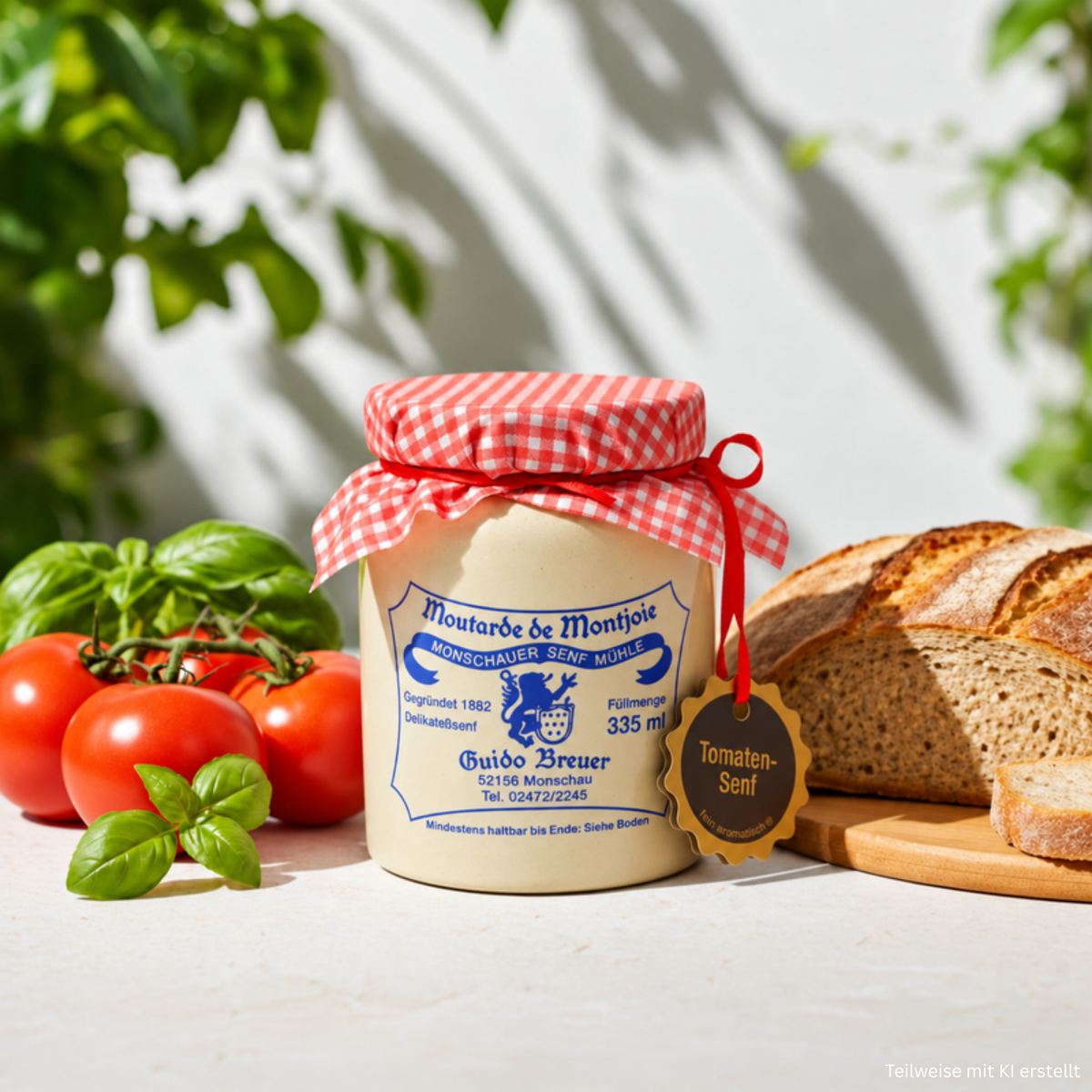 Moutarde Tomate - Moutarde Monschauer - 100 ml