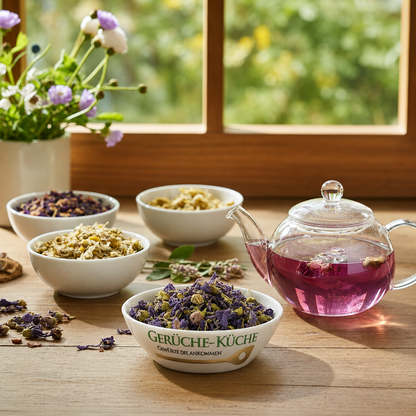 Malvenblüten blau geschnitten | Malvenblütentee 20g