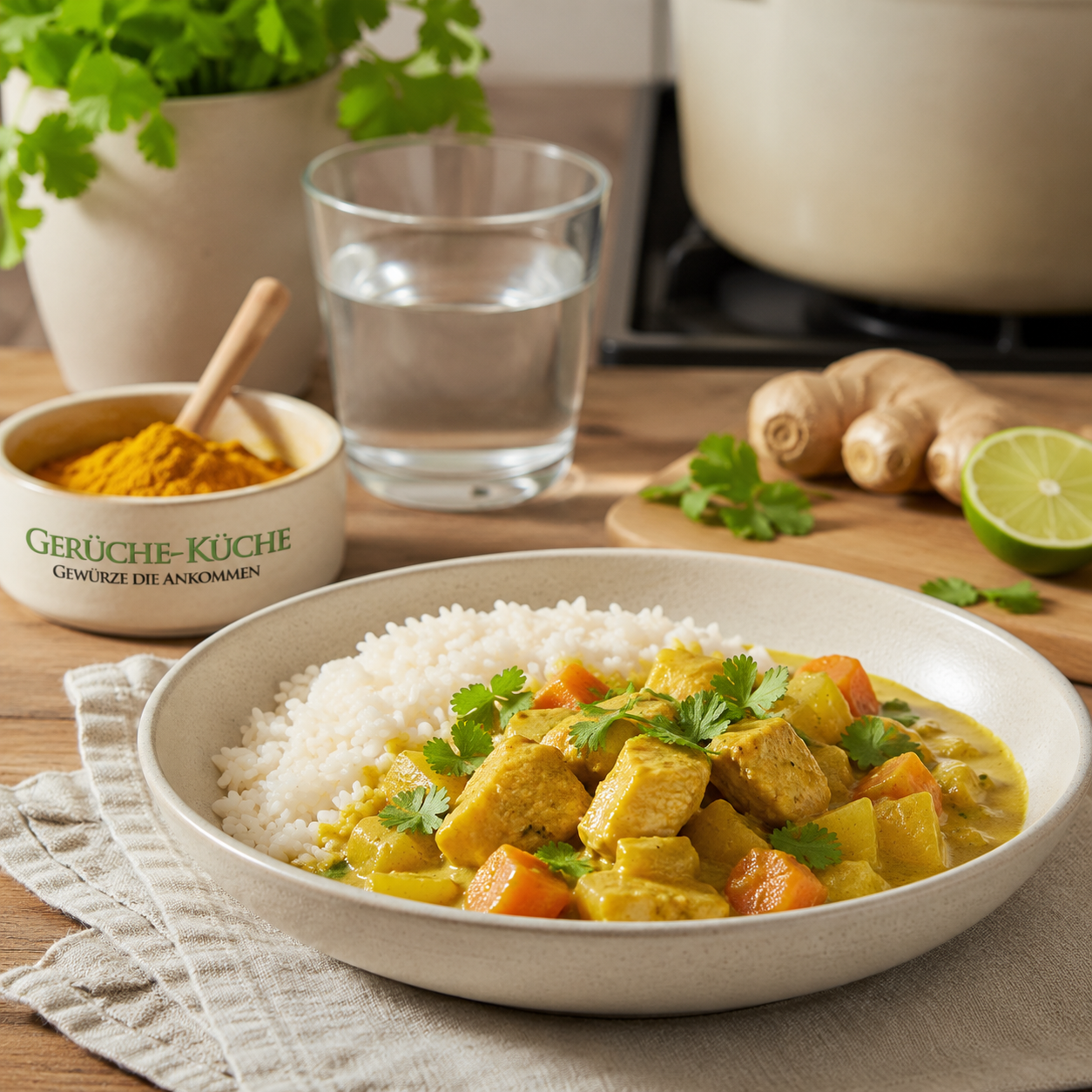 Curry Thai Grün (Gewürzmischung) 60g