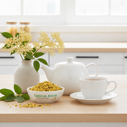 Holunderblüten gerebelt | Holunderblütentee 70g