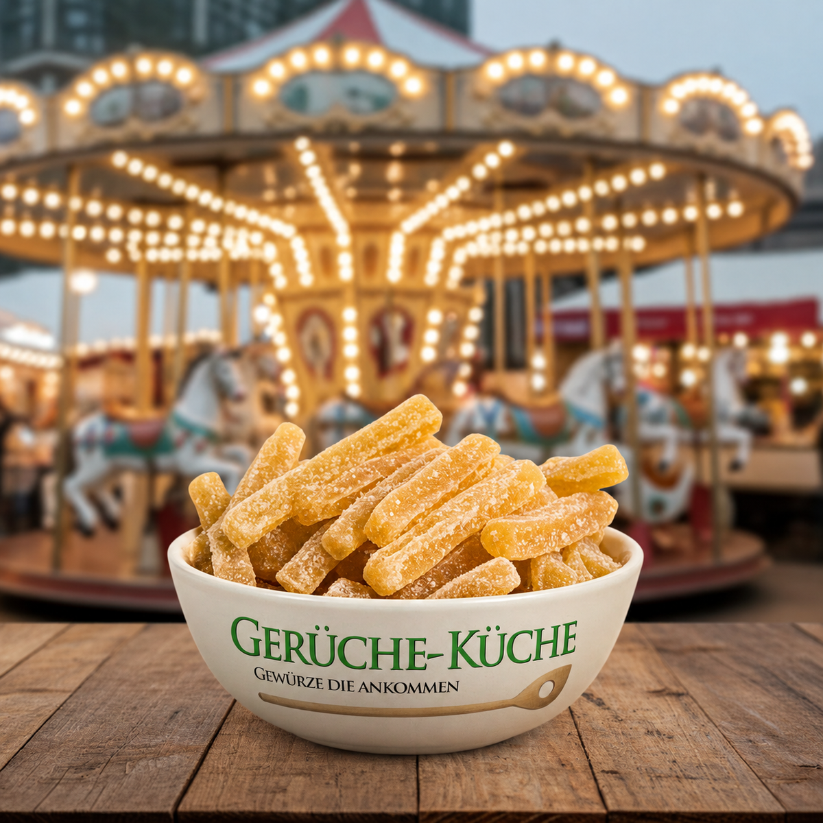 Ingwerstäbchen scharf - kandiert