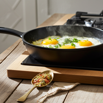 Rührei-Omelette (Gewürzzubereitung)