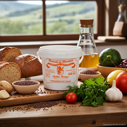 Orangen-Senf - Monschauer Senf - 500 ml