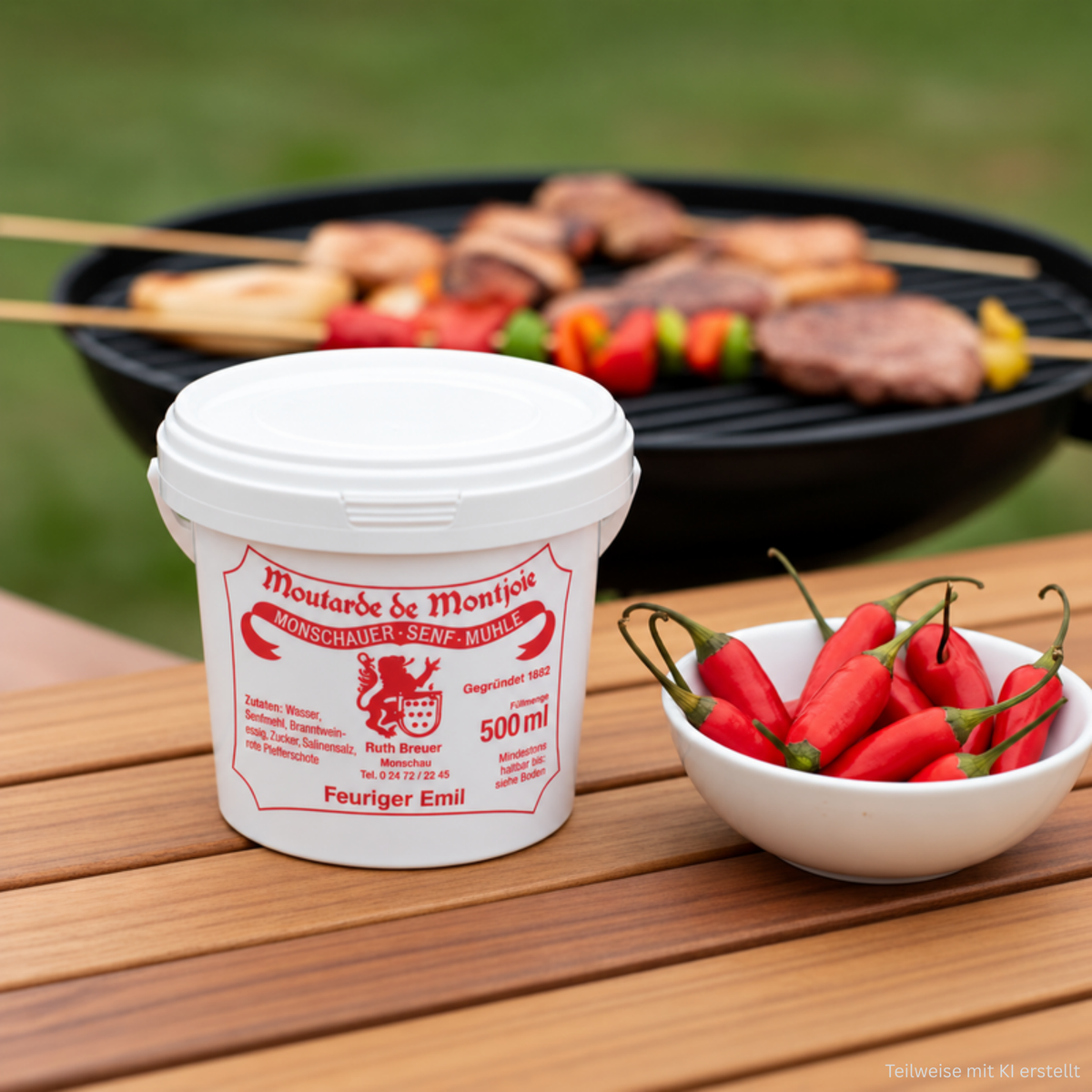 Fiery Emil - Moutarde de Montjoie - Moutarde de Montjoie - 500 ml