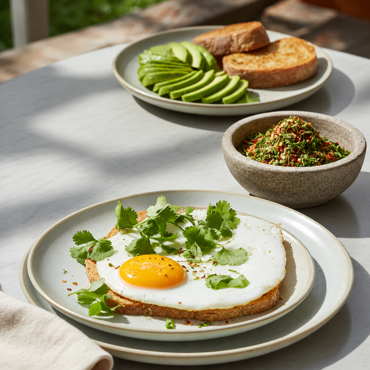 Rührei-Omelette (Gewürzzubereitung)