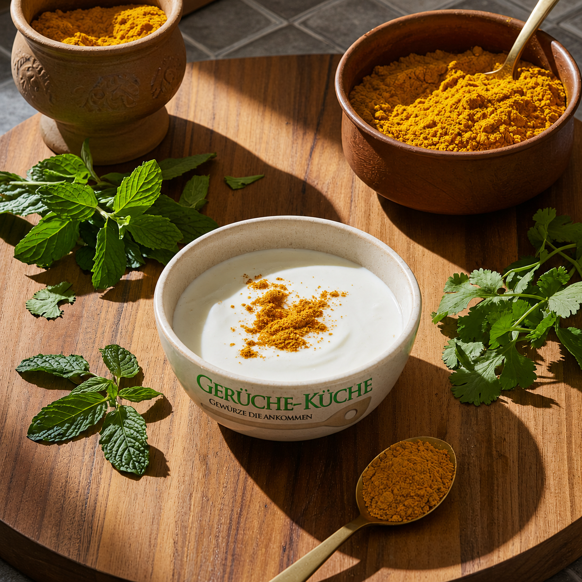 Coriandre-cumin-noix de muscade (mélange d'épices)
