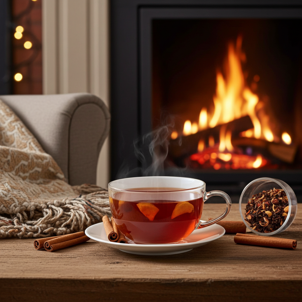 baked apple tea (fruit tea)