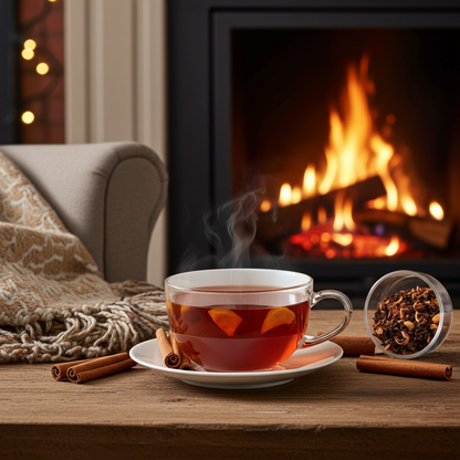baked apple tea (fruit tea)