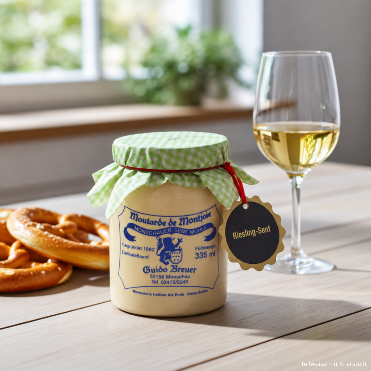 Riesling Senf - Monschauer Senf - 335 ml