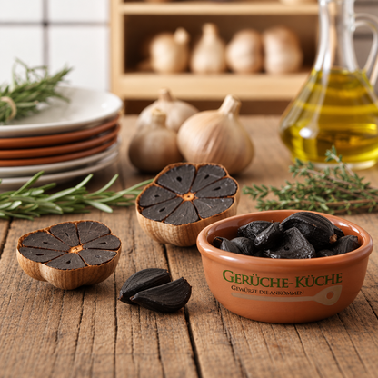 Ail noir fermenté d'Espagne