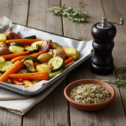 sel aux herbes pour le moulin (préparation d'épices)