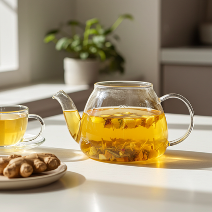 Ingwer-Lemon Kräutertee | Teemischung 100g