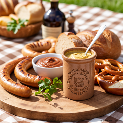Blackcurrant mustard - Monschauer mustard - 100 ml