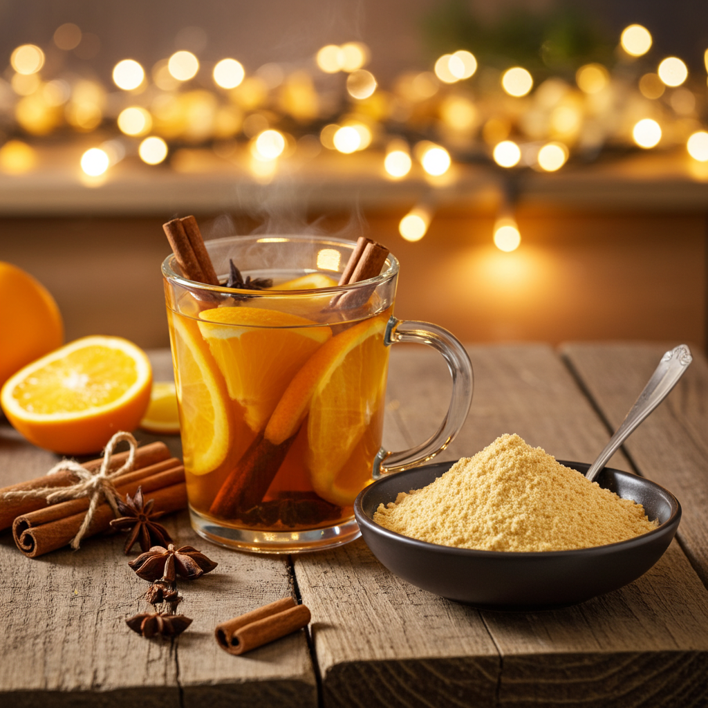 orange peel (ground, sweet)
