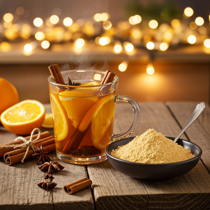 orange peel (ground, sweet)