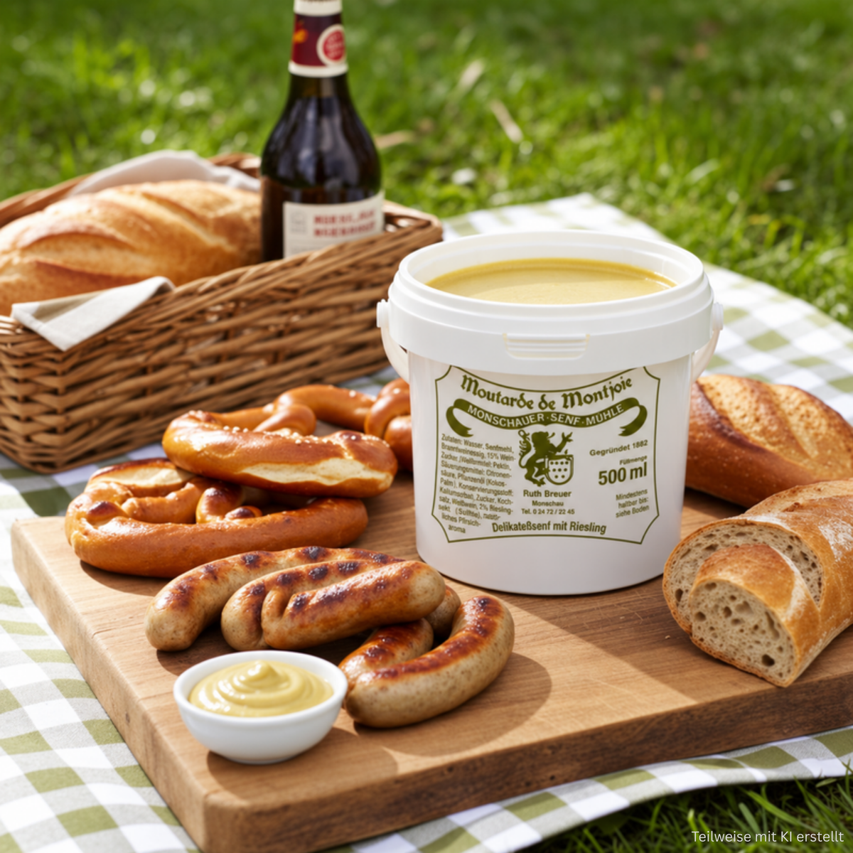 Riesling-Senf - Monschauer Senf - 500 ml