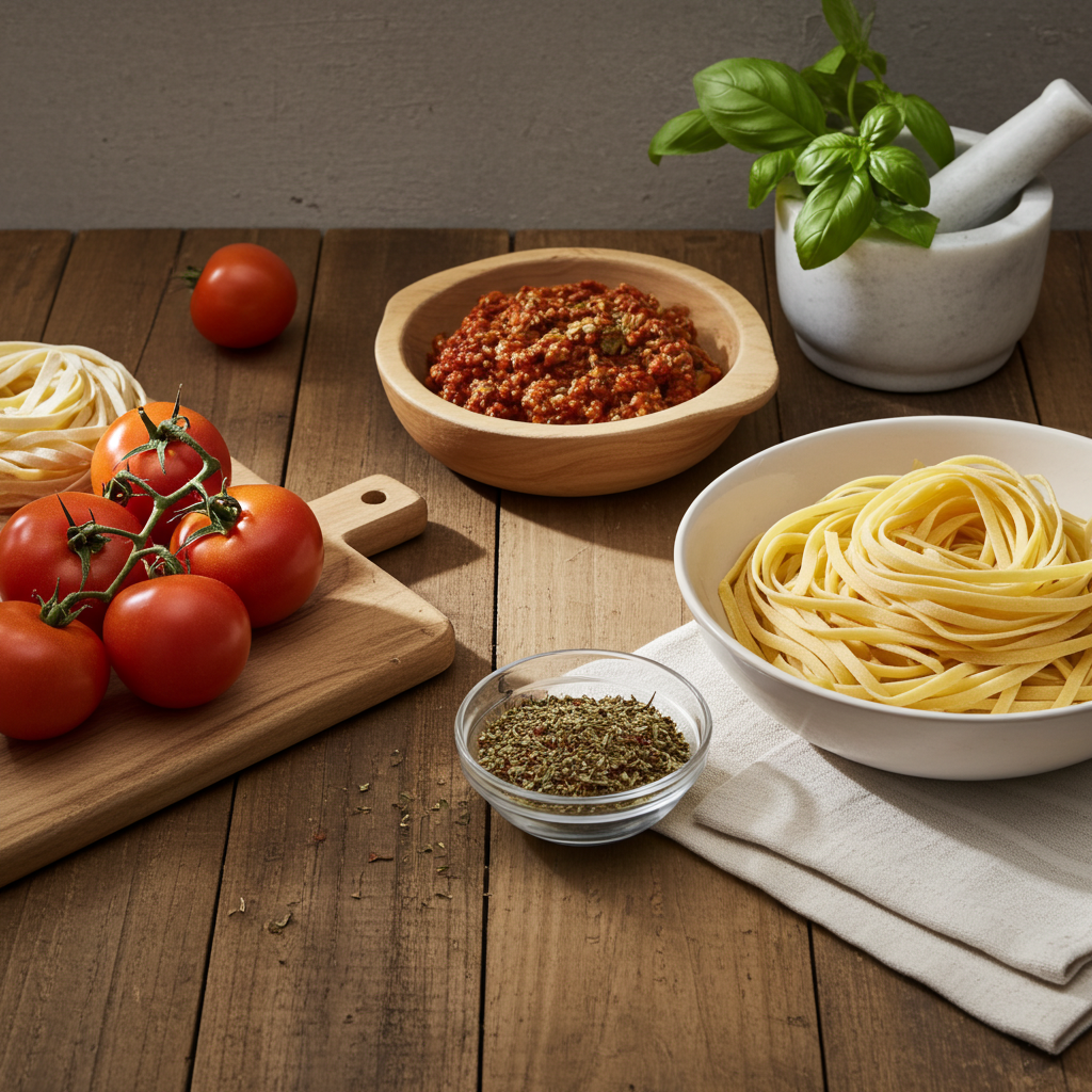Spaghetti-Bolognese (Gewürzzubereitung)
