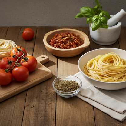 Spaghetti-Bolognese (Gewürzzubereitung)