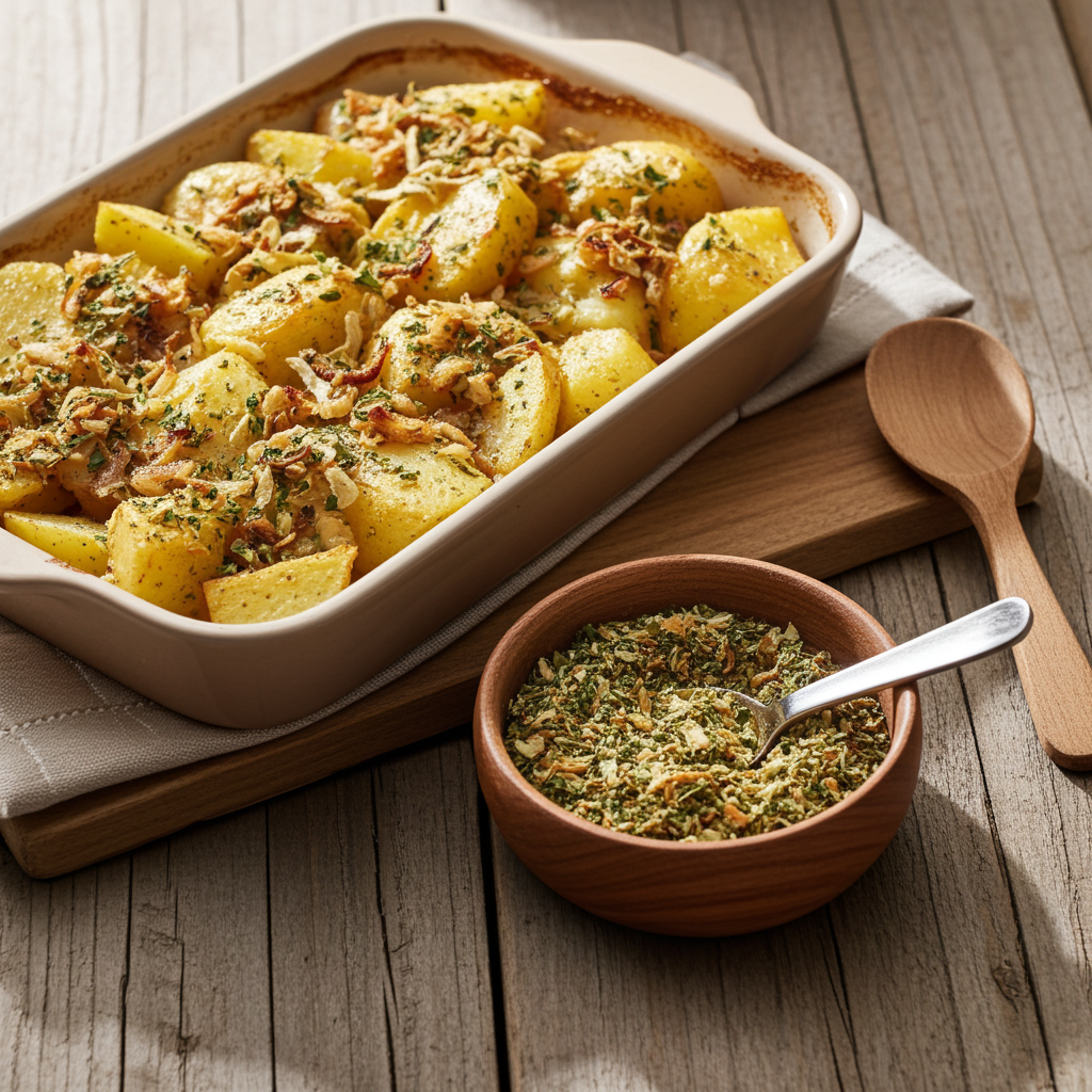 fried potatoes coarse (spice mix)