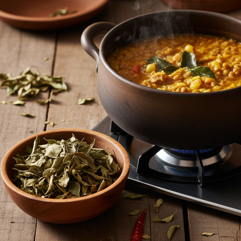 Curryblätter getrocknet | Ganze Blätter 15g