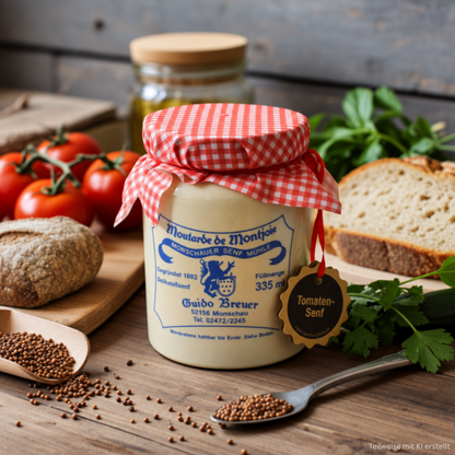 Moutarde Tomate - Moutarde Monschauer - 100 ml