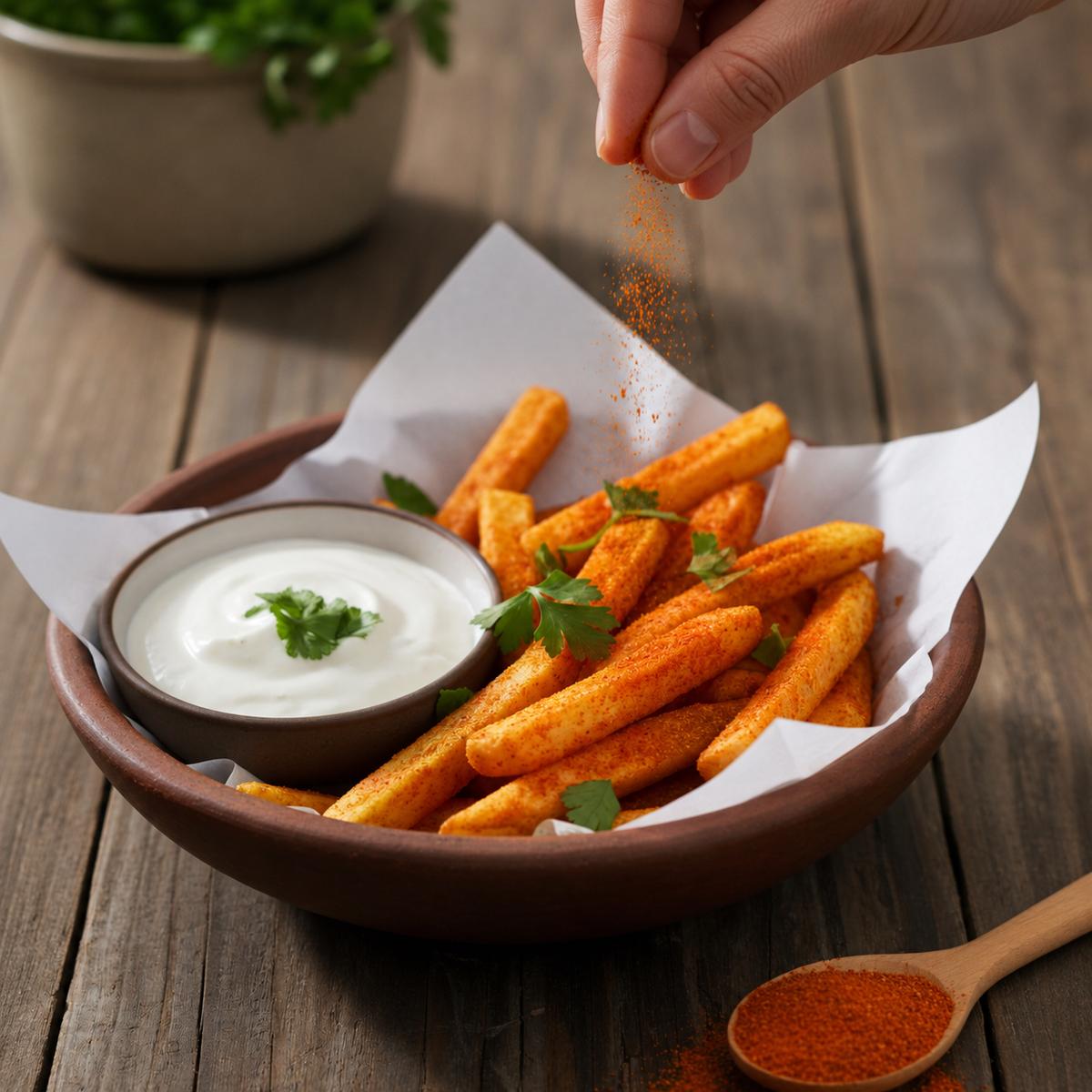 Pommes-Frites (Gewürzzubereitung)
