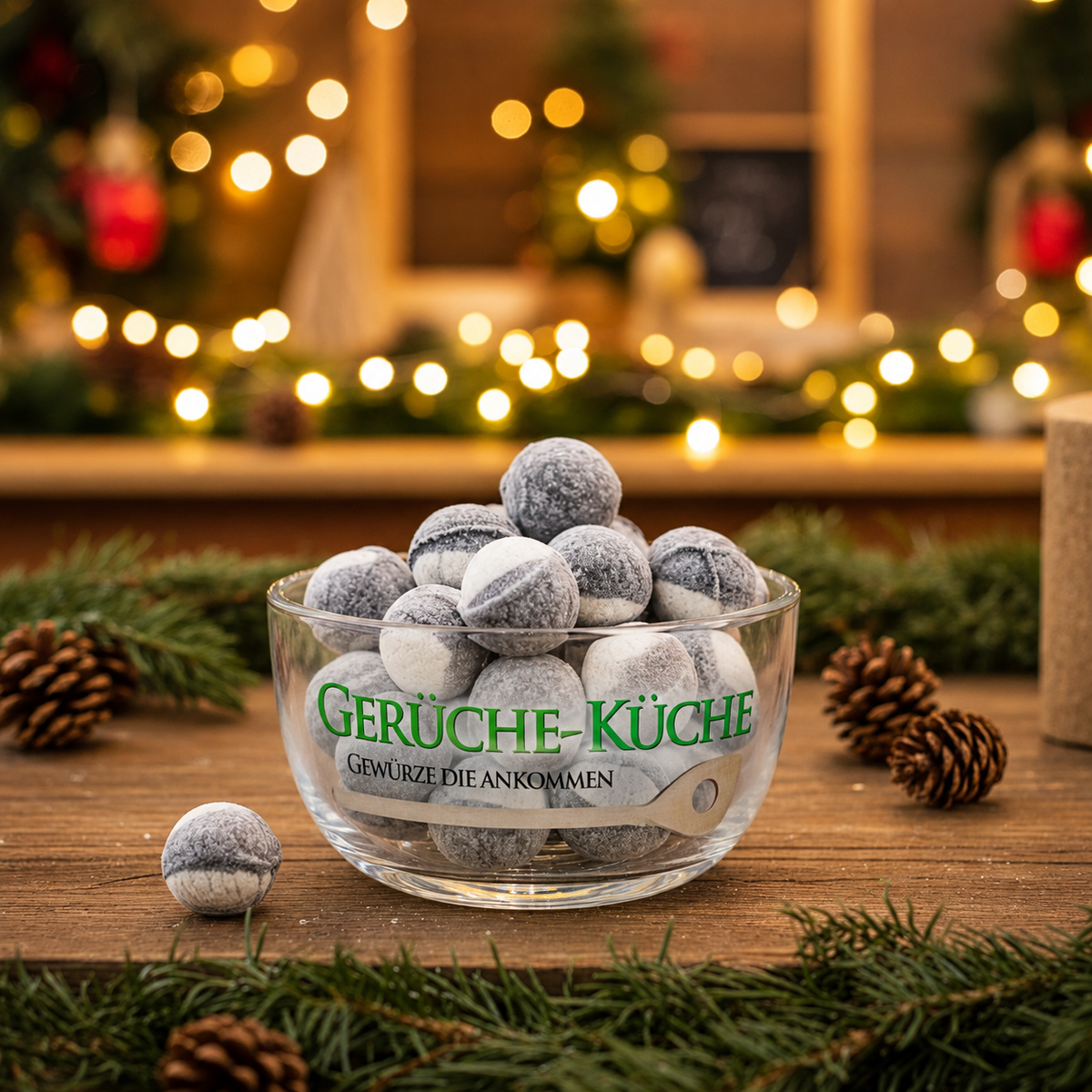 Salmiak-Kugeln - Lakritzbonbons