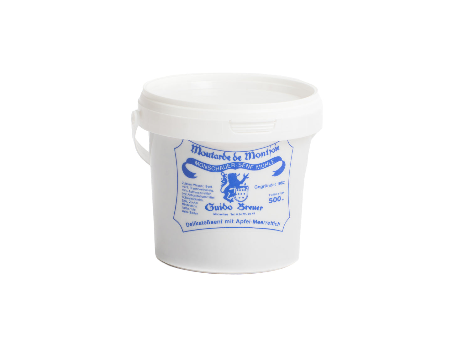 Apfel-Meerrettich-Senf - Monschauer Senf - 500 ml
