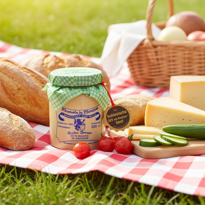 Schlesische Art mit Kümmel Senf- Monschauer Senf - 335 ml – Produktbild 7