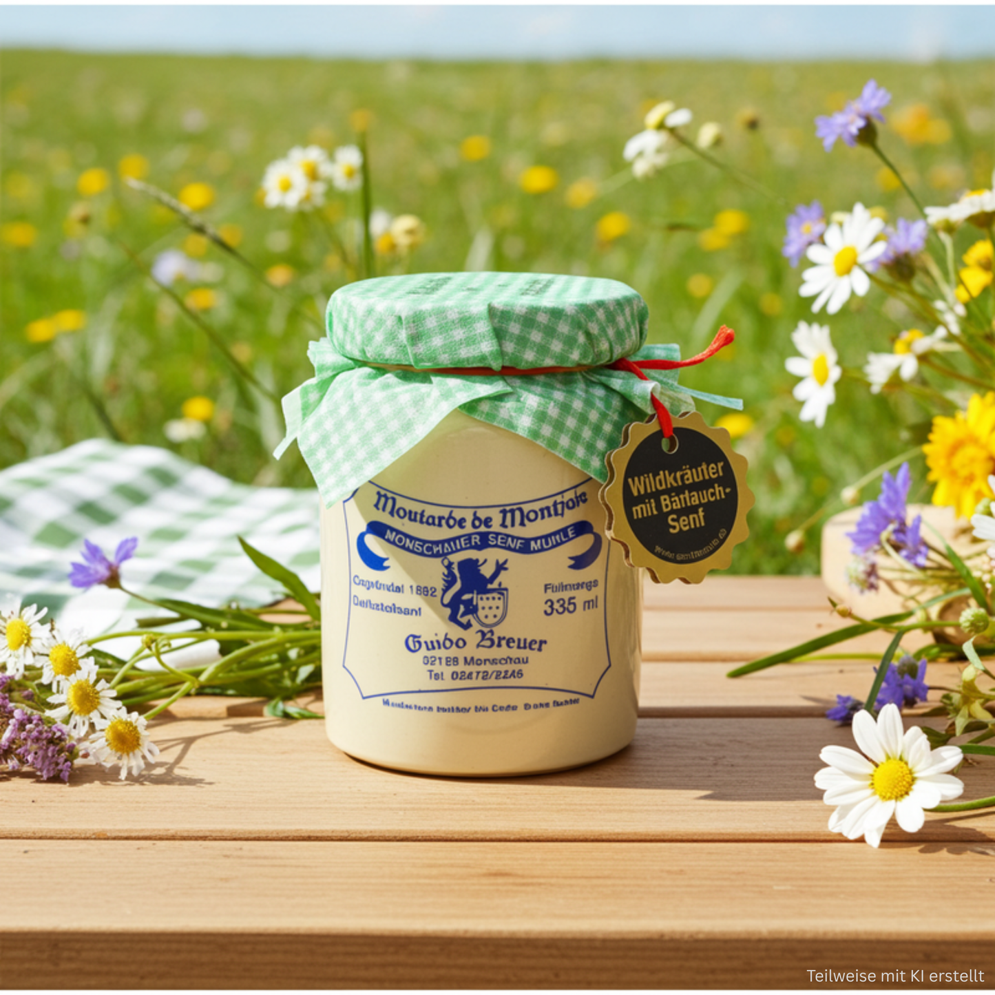 Wildkräuter mit Bärlauch - 335 ml – Produktbild 6
