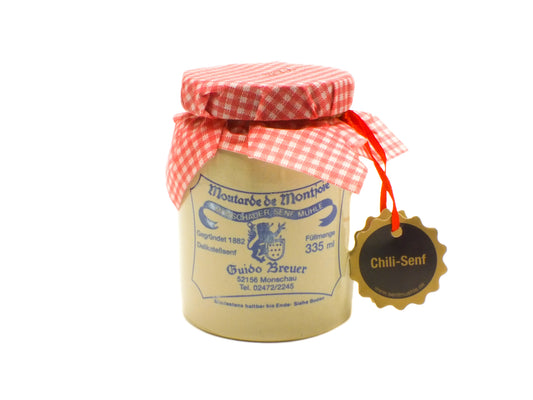 Chili-Senf Monschauer Senf Historische Senfmühle Monschau 335 ml