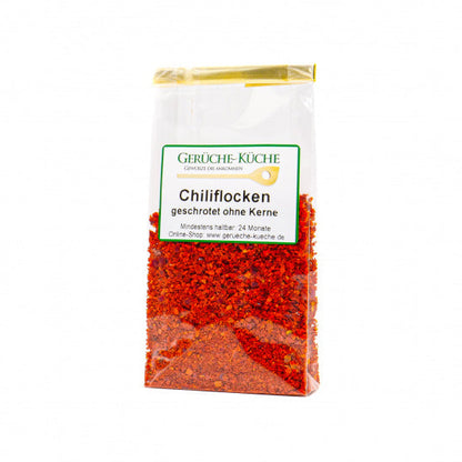 flocons de piment (concassés, sans graines)