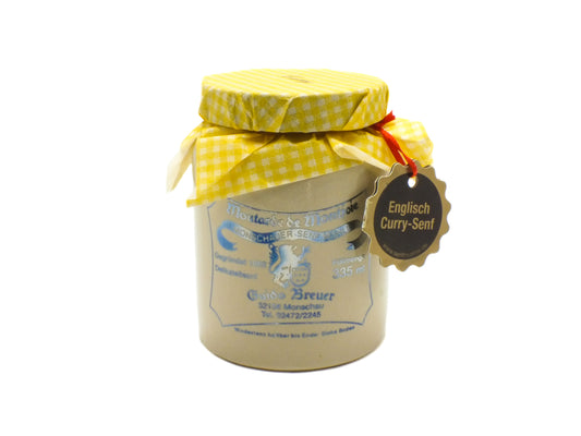 Englisch-Curry-Senf Monschauer Senf Historische Senfmühle Monschau 335 ml