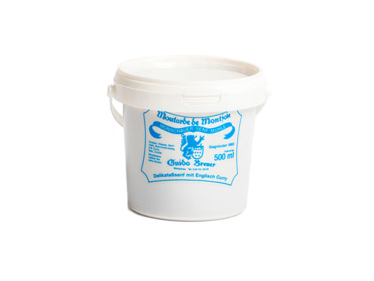 Englisch Curry Senf - Monschauer Senf - 500 ml