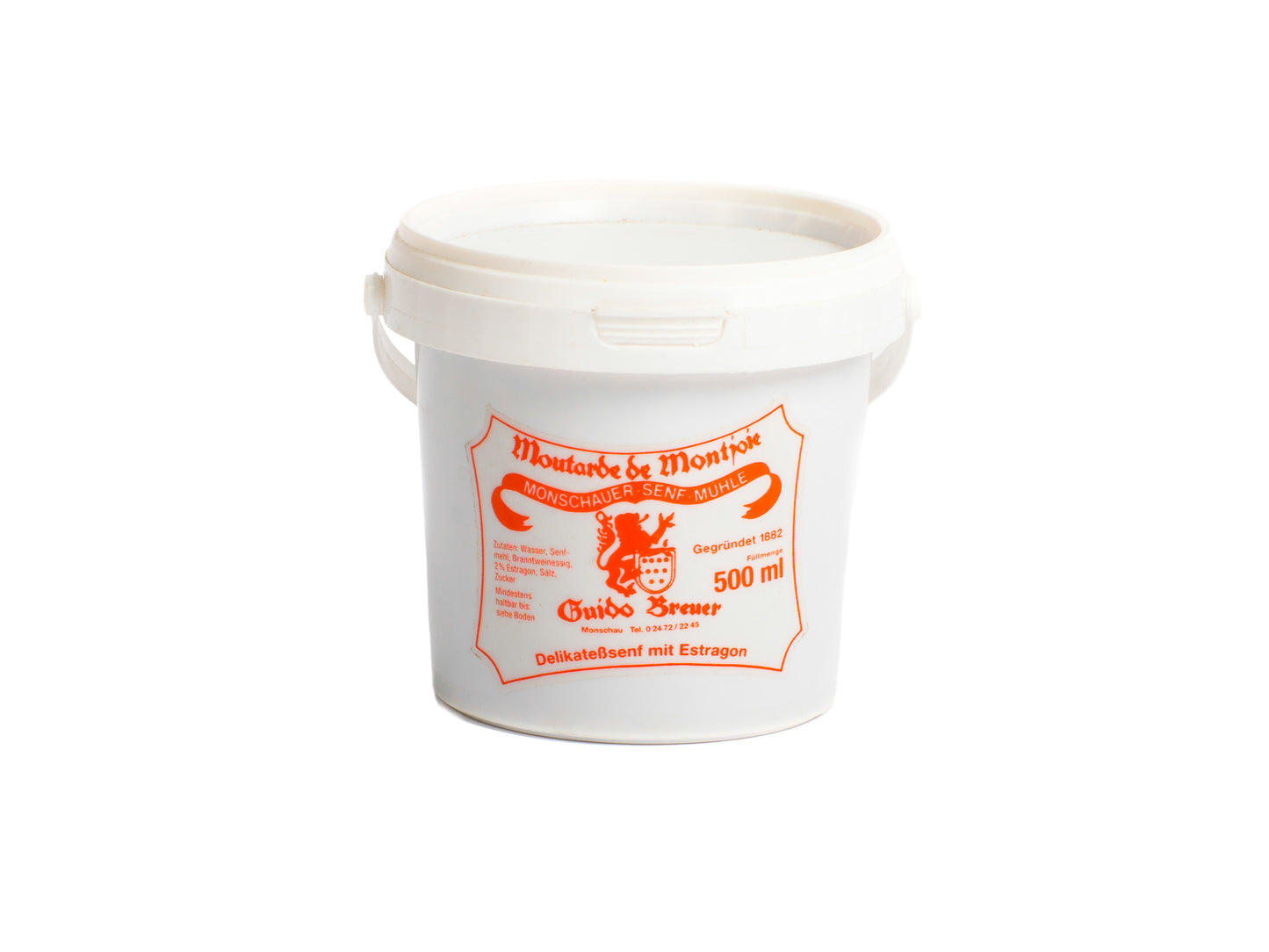 Estragon Senf - Monschauer Senf - 500 ml