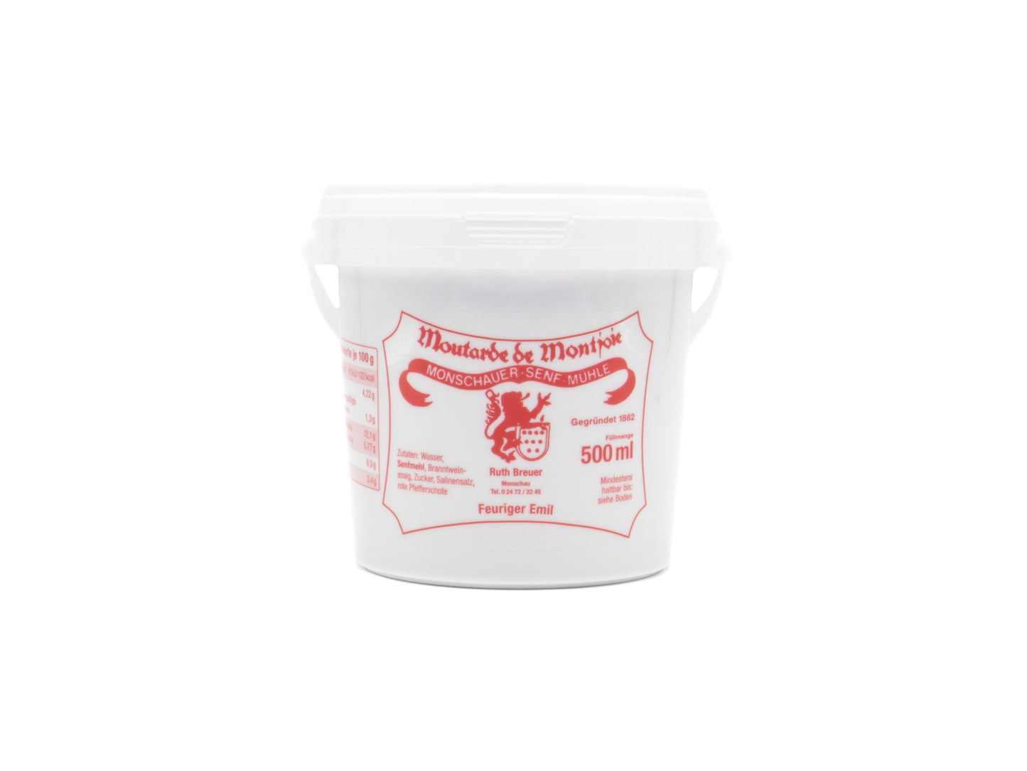 Feuriger Emil - Monschauer Senf - 500 ml