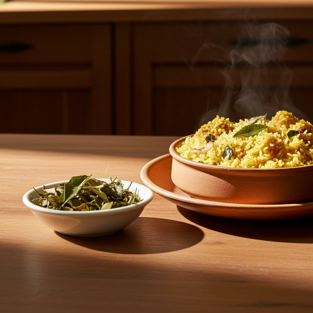 Curryblätter getrocknet | Ganze Blätter 15g