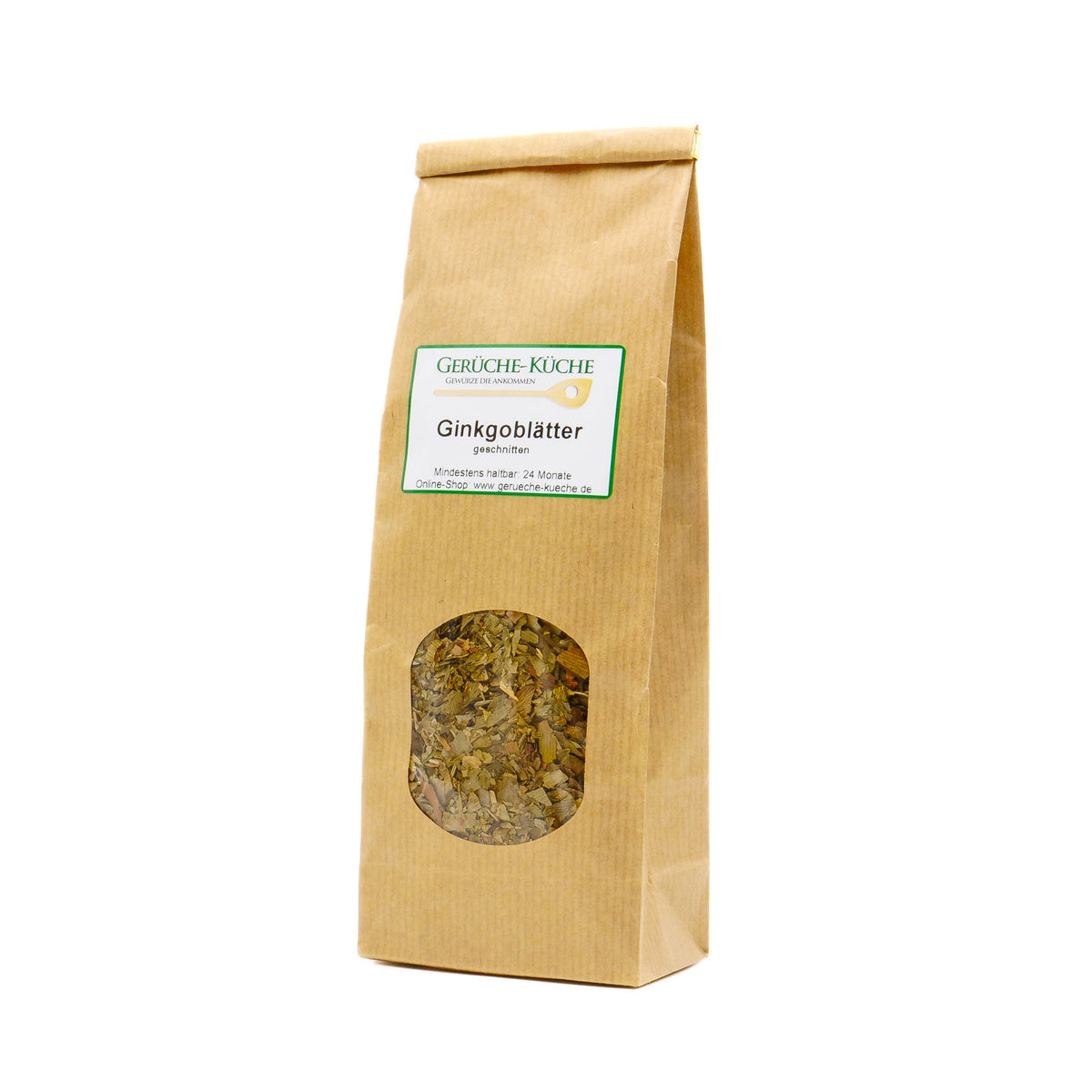 Ginkgoblätter geschnitten | Ginkgotee 100g