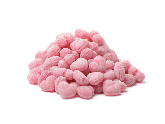 Glühweinherzen - Kräuterbonbons