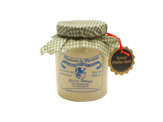 Grüner-Pfeffer-Senf Monschauer Senf Historische Senfmühle Monschau 335 ml