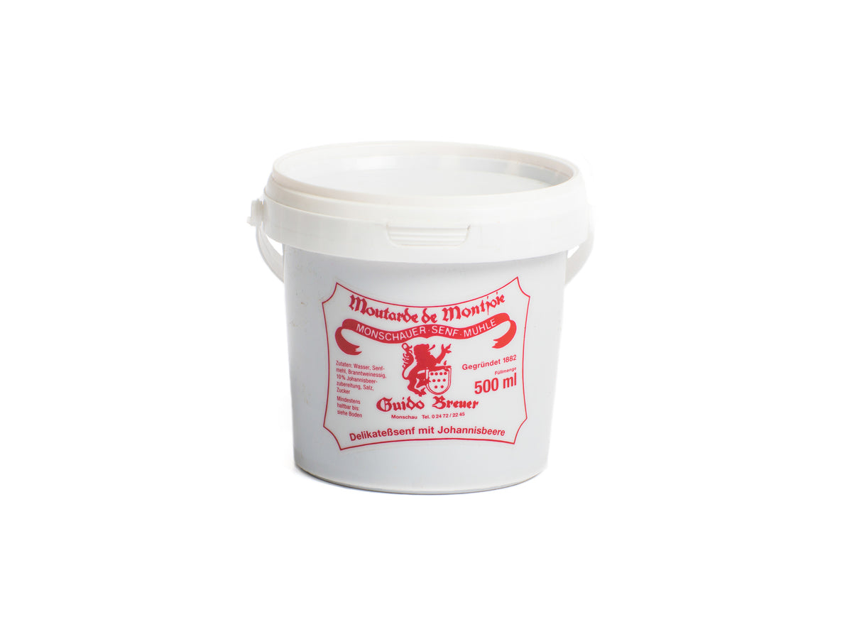 Johannisbeer-Senf - Monschauer Senf - 500 ml