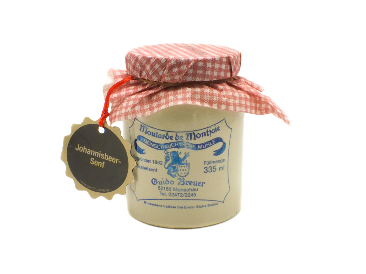 Johannisbeer-Senf Monschauer Senf Historische Senfmühle Monschau 335 ml